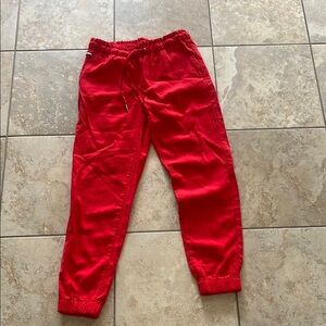 Tommy Hilfiger Women’s Red Sweatpants